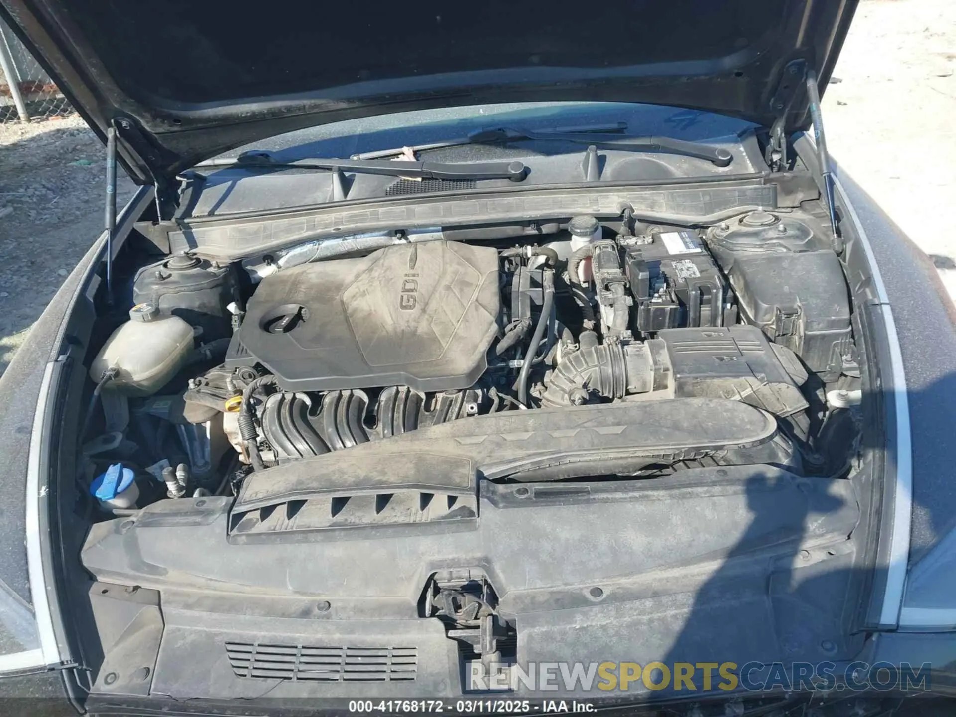 9 Photograph of a damaged car 5NPEF4JA7LH021986 HYUNDAI SONATA 2020