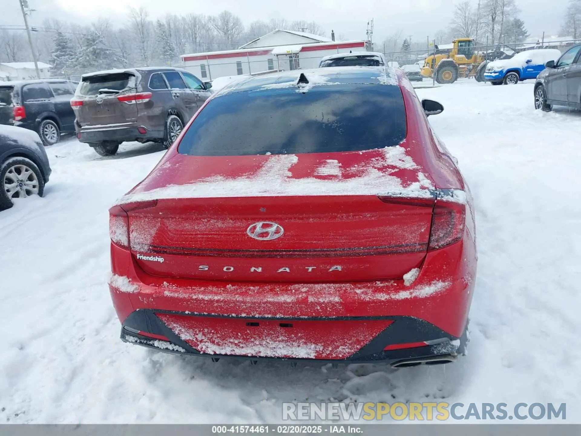 17 Photograph of a damaged car 5NPEF4JA9LH054679 HYUNDAI SONATA 2020