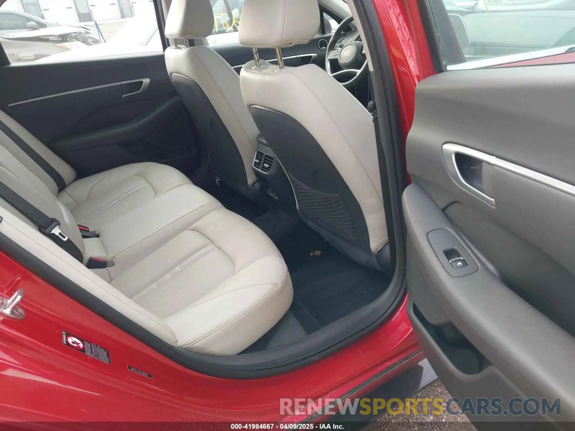 8 Фотография поврежденного автомобиля 5NPEF4JAXLH001201 HYUNDAI SONATA 2020