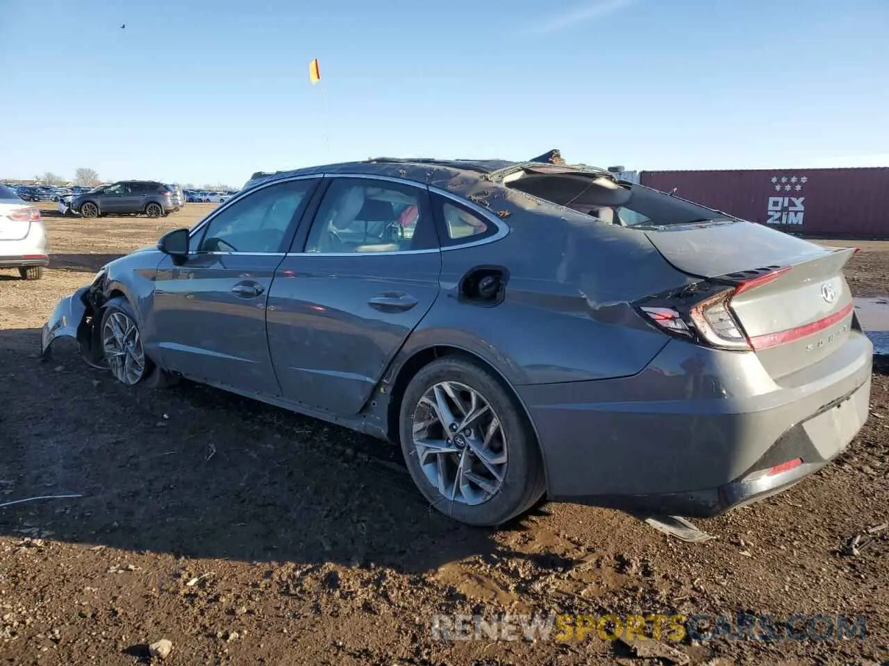 2 Фотография поврежденного автомобиля 5NPEF4JAXLH035350 HYUNDAI SONATA 2020