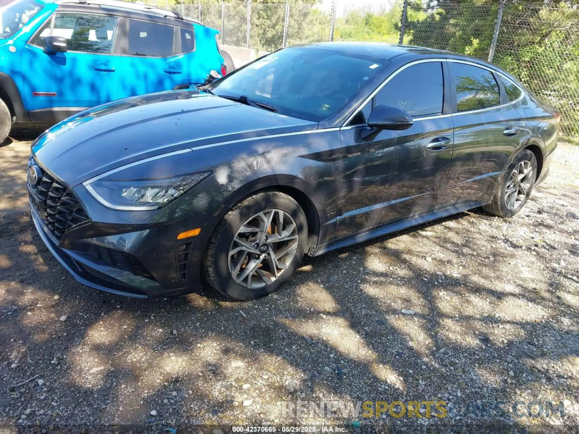 2 Фотография поврежденного автомобиля 5NPEF4JAXLH035736 HYUNDAI SONATA 2020