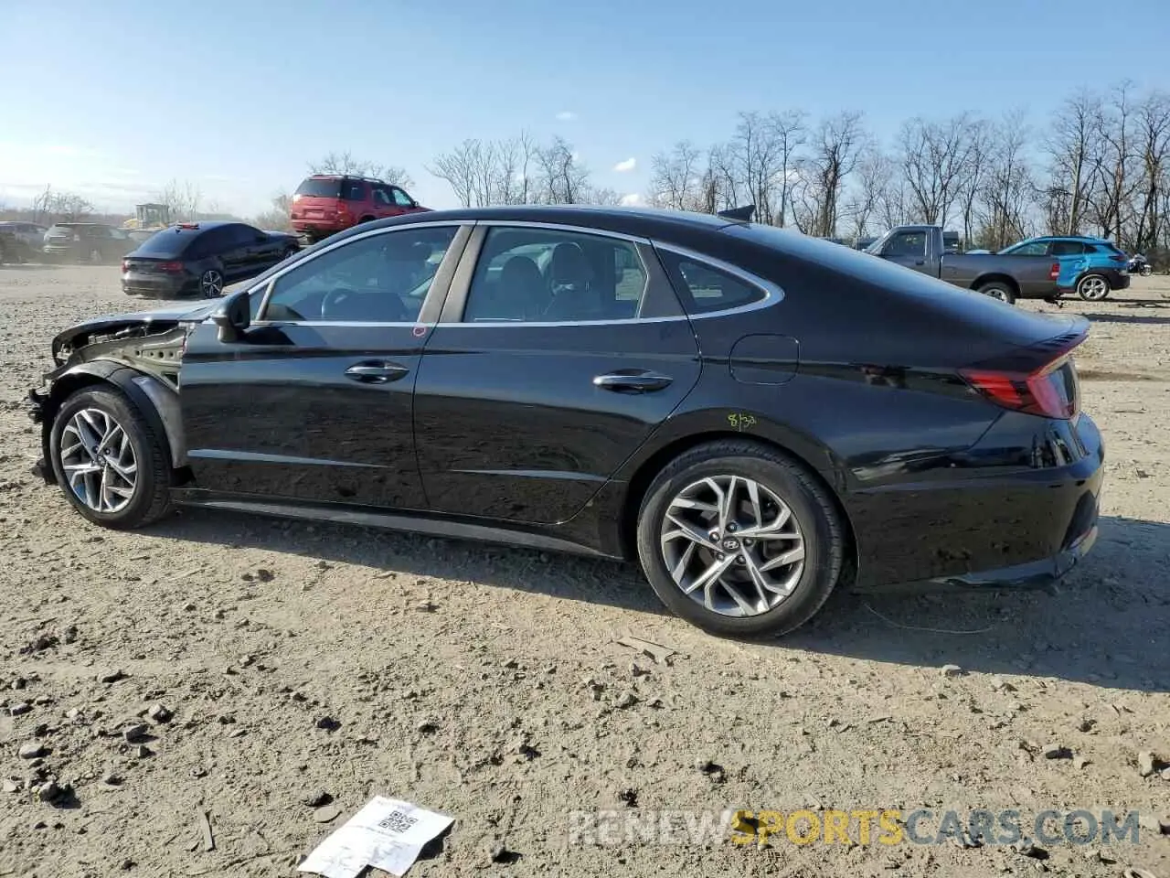 2 Фотография поврежденного автомобиля 5NPEF4JAXLH045702 HYUNDAI SONATA 2020