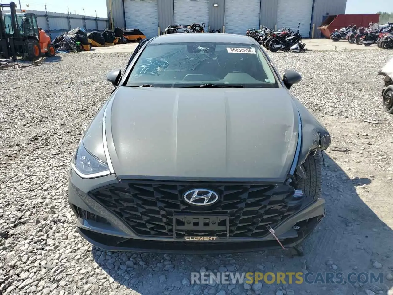 5 Photograph of a damaged car 5NPEF4JAXLH048440 HYUNDAI SONATA 2020