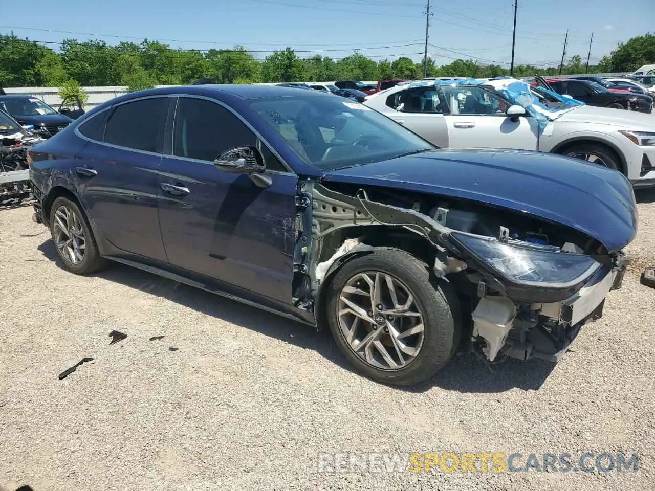 4 Photograph of a damaged car 5NPEF4JAXLH052763 HYUNDAI SONATA 2020