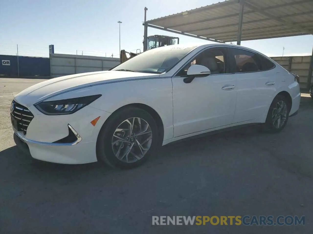 1 Фотография поврежденного автомобиля 5NPEF4JAXLH058448 HYUNDAI SONATA 2020