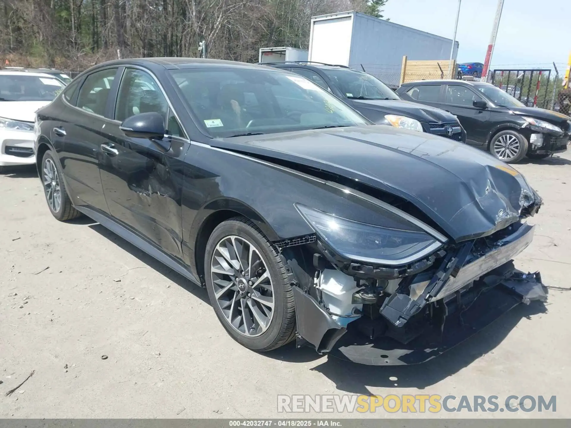 1 Фотография поврежденного автомобиля 5NPEH4J21LH004118 HYUNDAI SONATA 2020