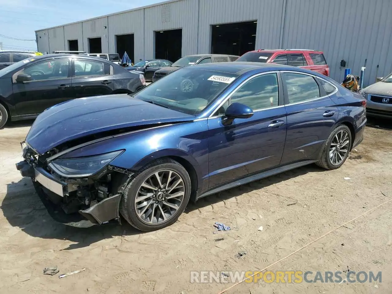 1 Фотография поврежденного автомобиля 5NPEH4J22LH044353 HYUNDAI SONATA 2020
