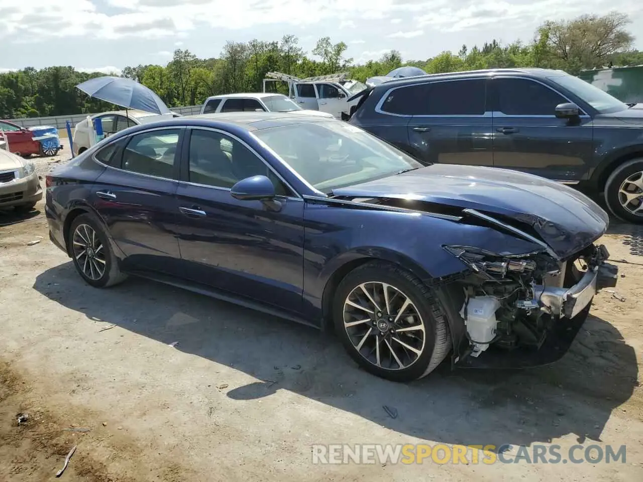 4 Фотография поврежденного автомобиля 5NPEH4J22LH044353 HYUNDAI SONATA 2020
