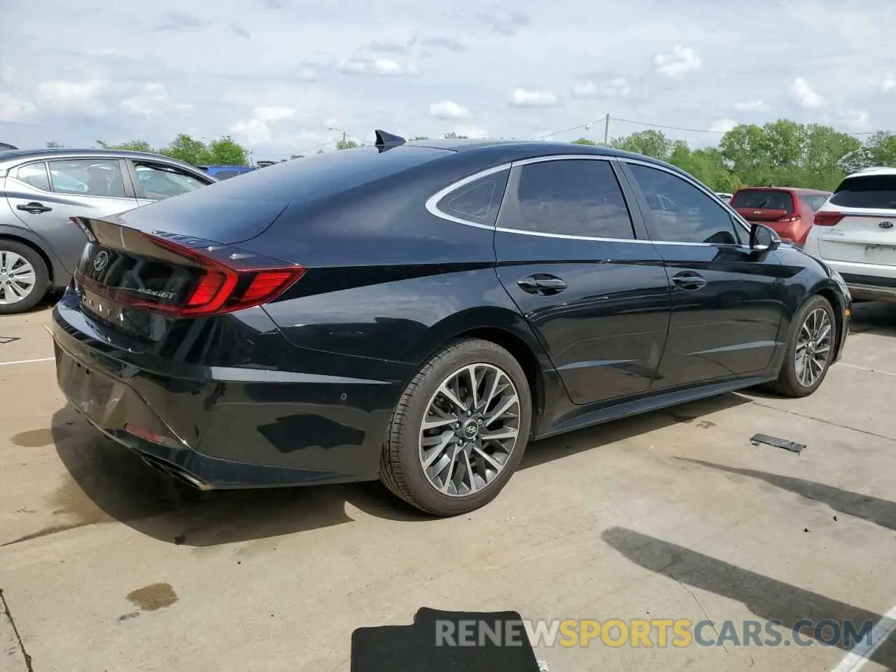 3 Photograph of a damaged car 5NPEH4J23LH004637 HYUNDAI SONATA 2020
