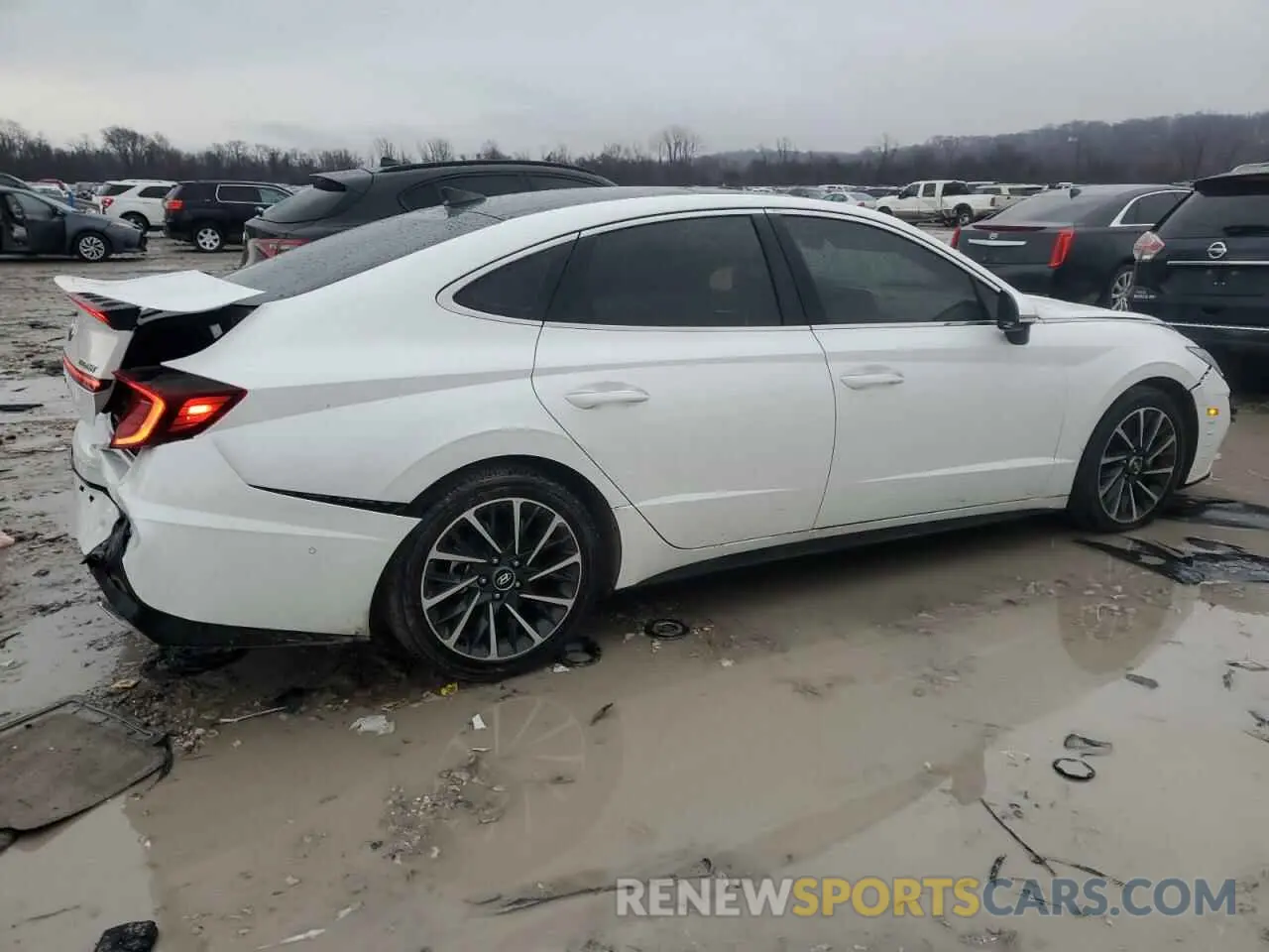 3 Фотография поврежденного автомобиля 5NPEH4J23LH023480 HYUNDAI SONATA 2020