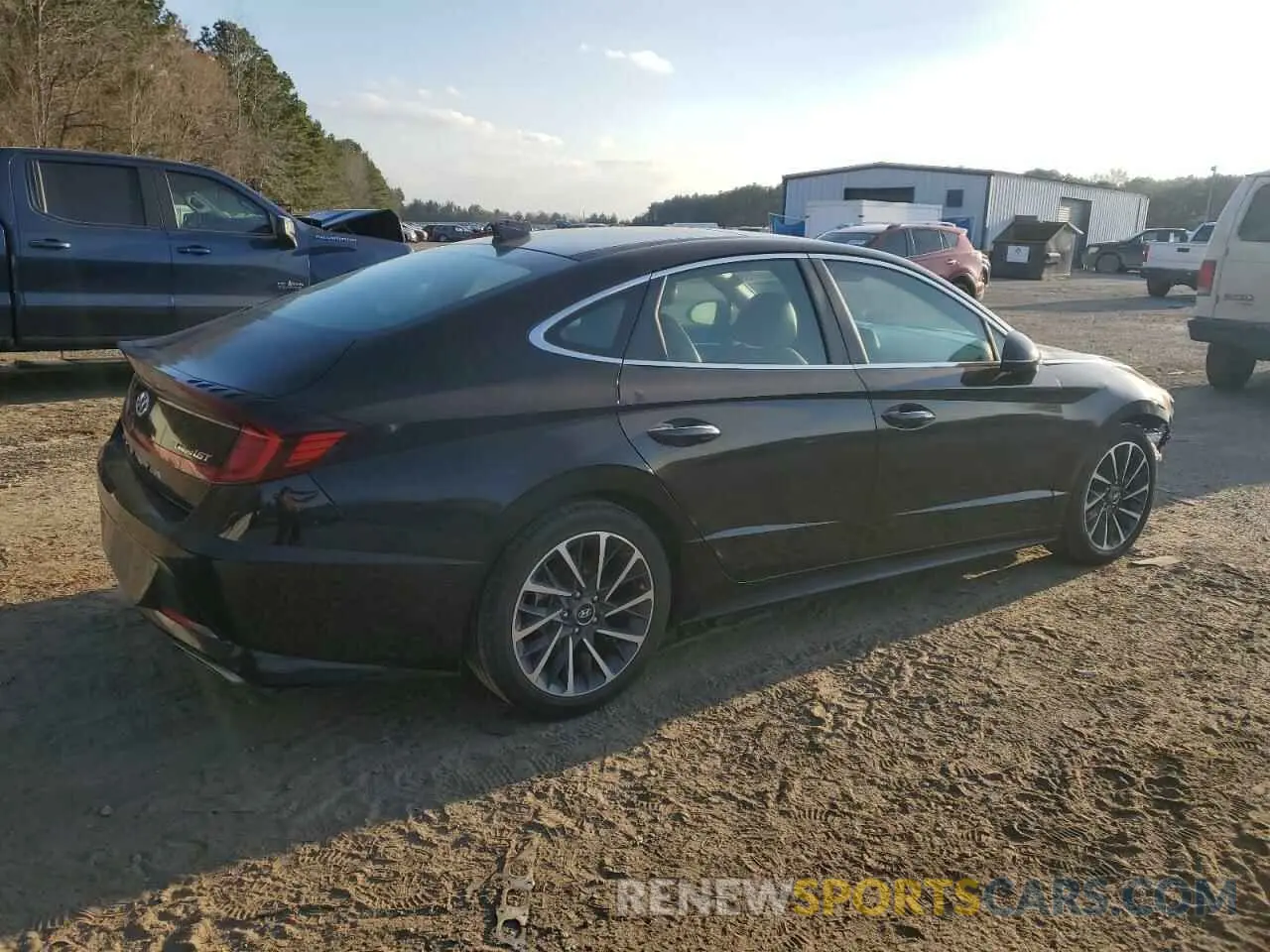 3 Photograph of a damaged car 5NPEH4J23LH031997 HYUNDAI SONATA 2020