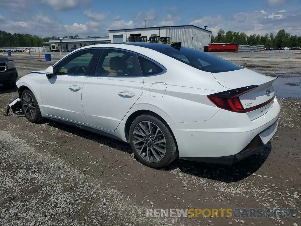 2 Photograph of a damaged car 5NPEH4J24LH040949 HYUNDAI SONATA 2020