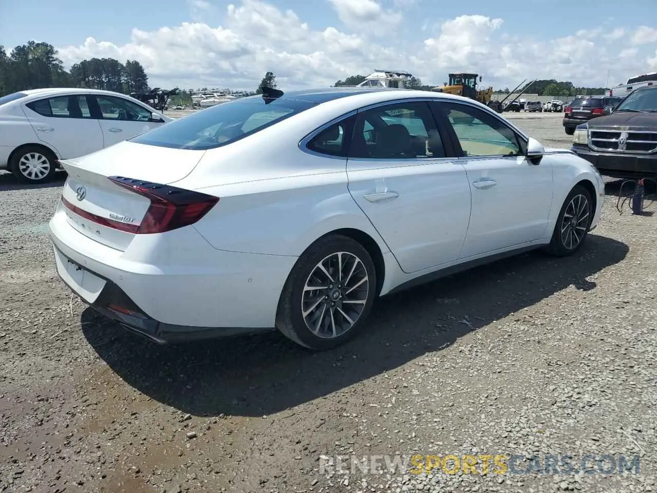 3 Photograph of a damaged car 5NPEH4J24LH040949 HYUNDAI SONATA 2020