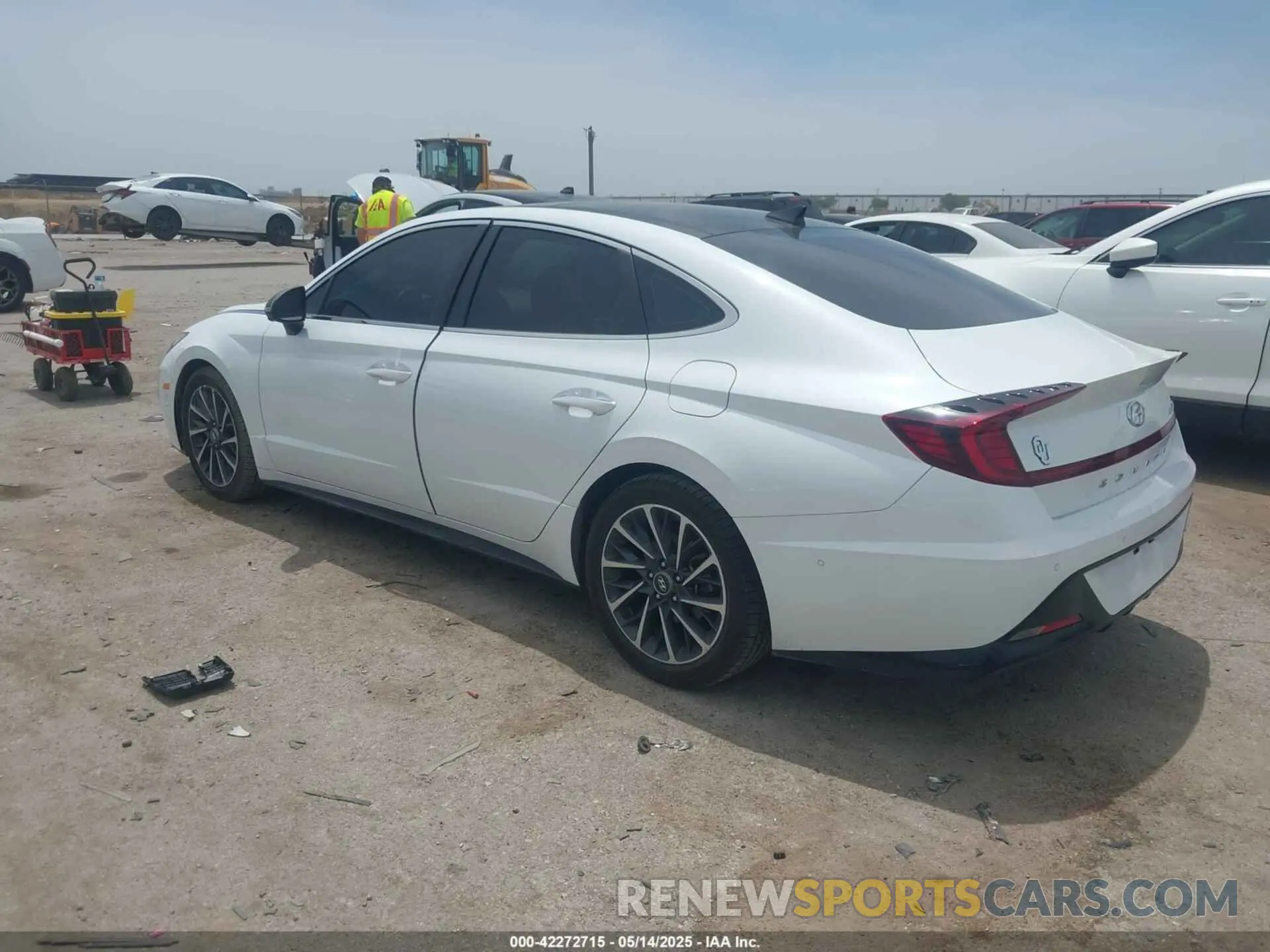 3 Photograph of a damaged car 5NPEH4J25LH025263 HYUNDAI SONATA 2020