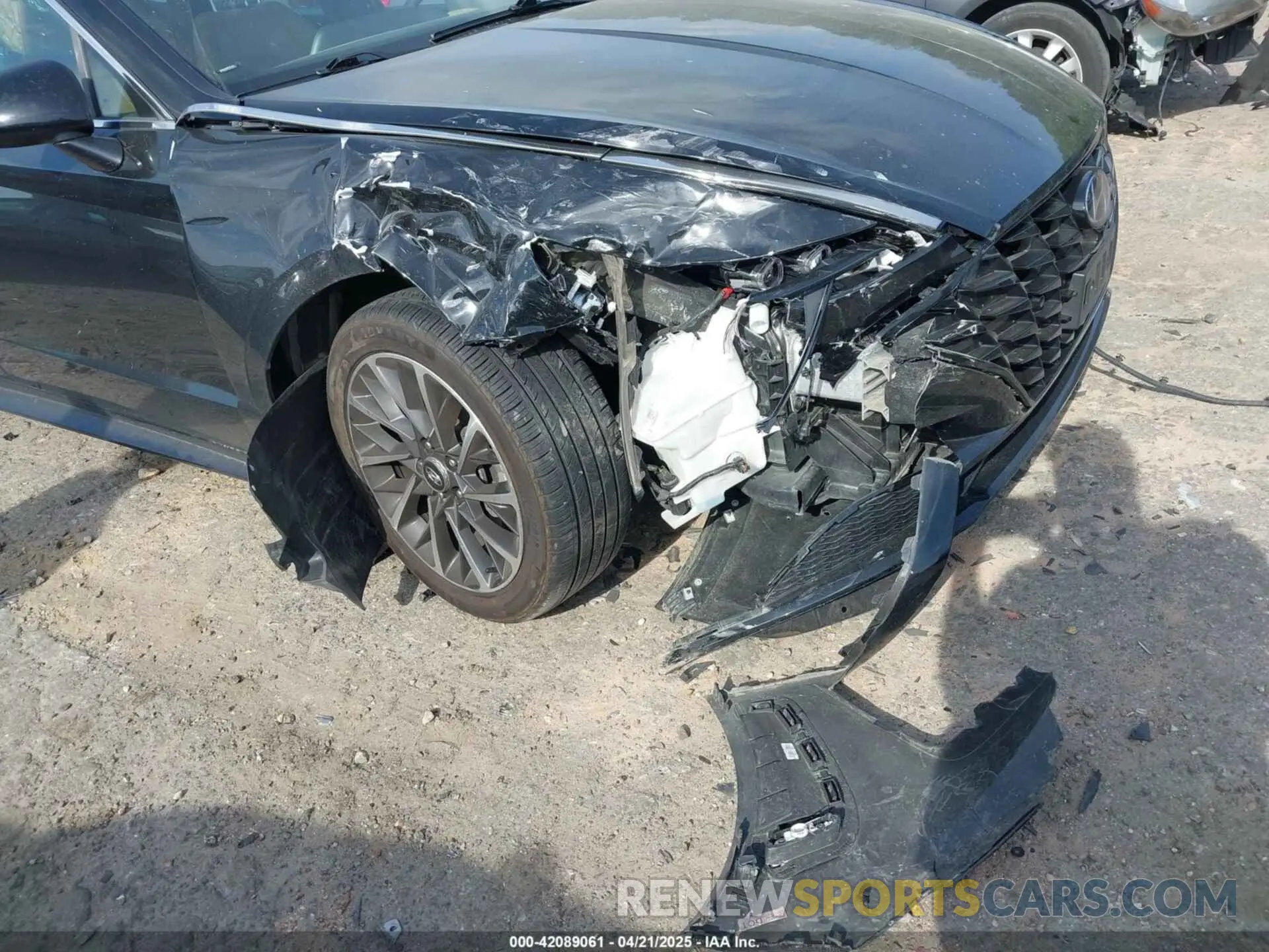 6 Фотография поврежденного автомобиля 5NPEH4J28LH032742 HYUNDAI SONATA 2020