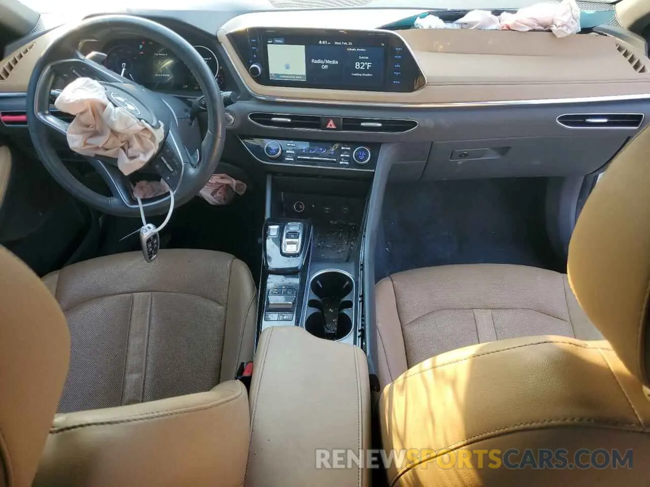 8 Фотография поврежденного автомобиля 5NPEH4J2XLH019992 HYUNDAI SONATA 2020