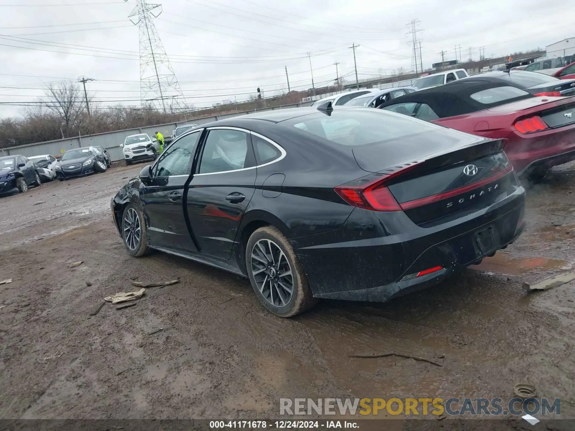 3 Фотография поврежденного автомобиля 5NPEJ4J20LH004406 HYUNDAI SONATA 2020