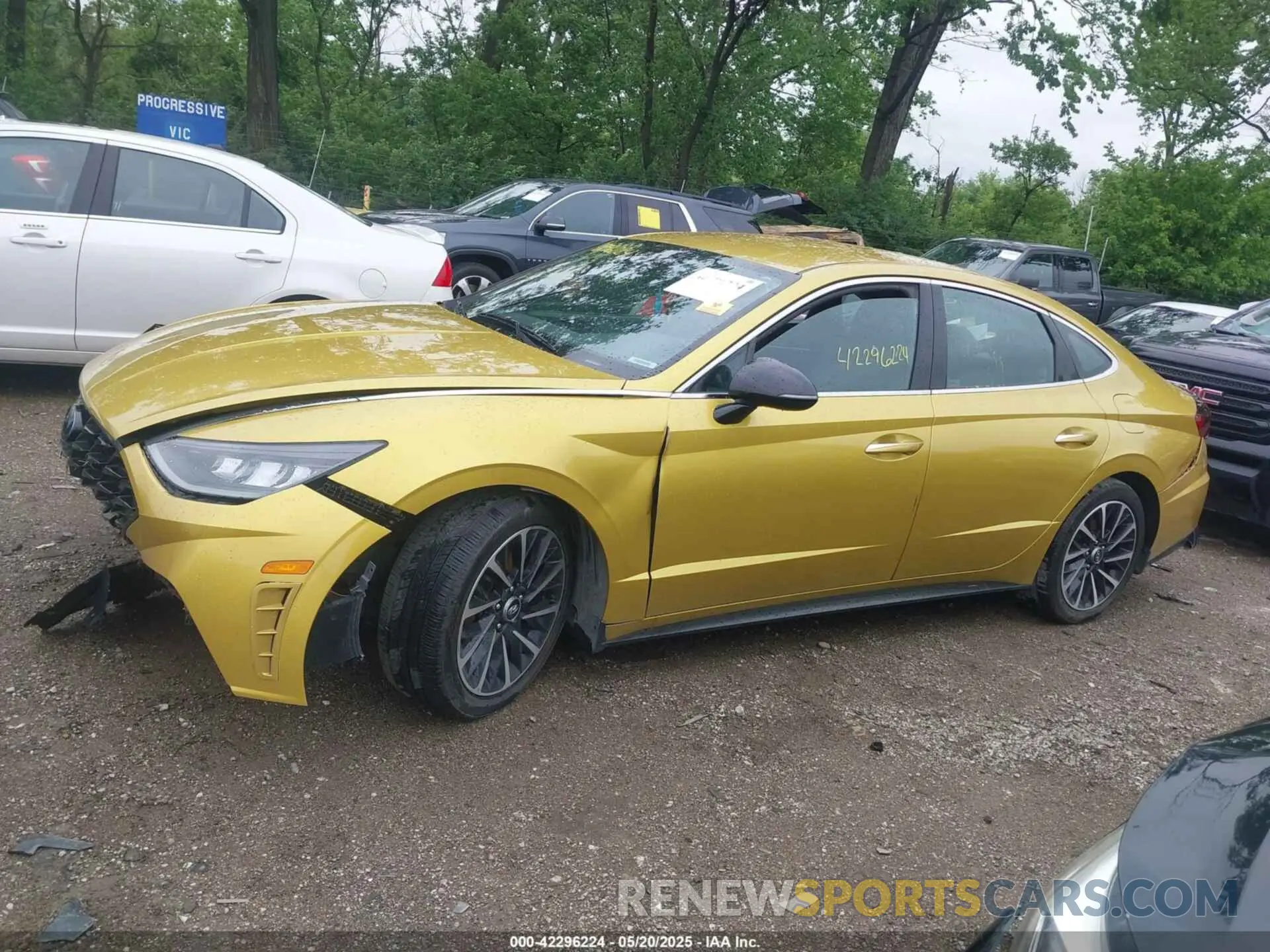 14 Photograph of a damaged car 5NPEJ4J20LH051239 HYUNDAI SONATA 2020