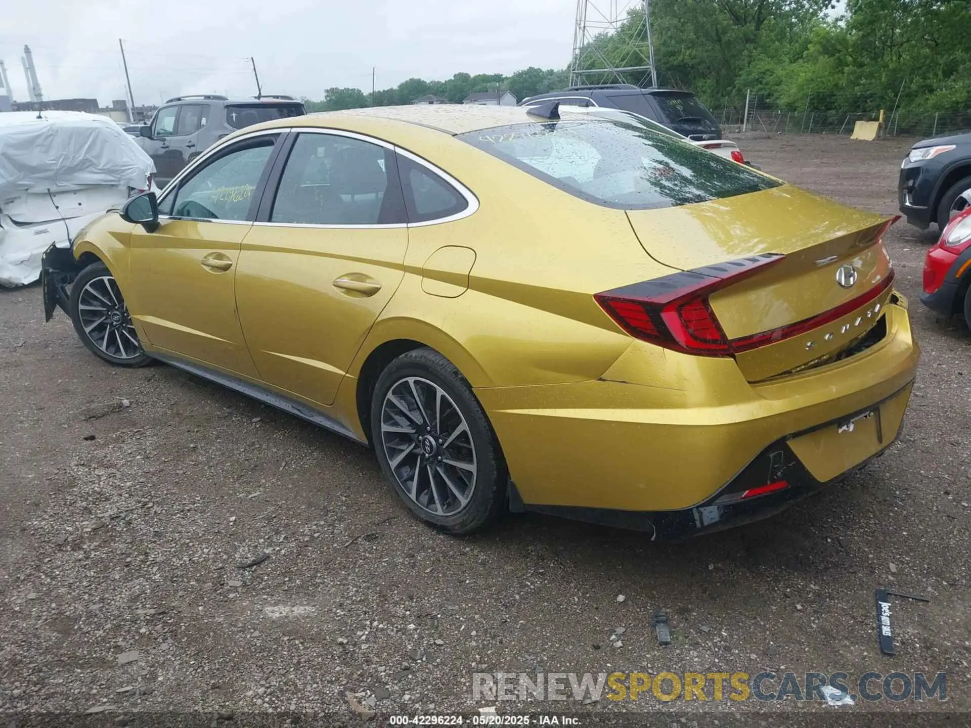 3 Photograph of a damaged car 5NPEJ4J20LH051239 HYUNDAI SONATA 2020