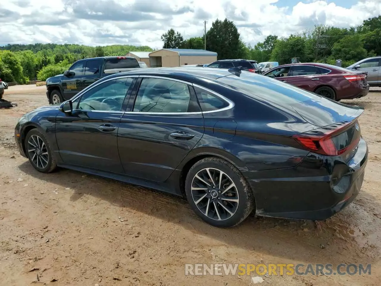 2 Photograph of a damaged car 5NPEJ4J21LH028634 HYUNDAI SONATA 2020
