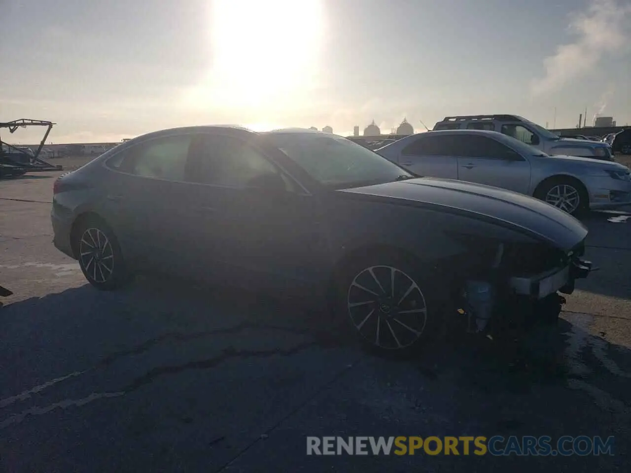 4 Фотография поврежденного автомобиля 5NPEJ4J22LH014953 HYUNDAI SONATA 2020