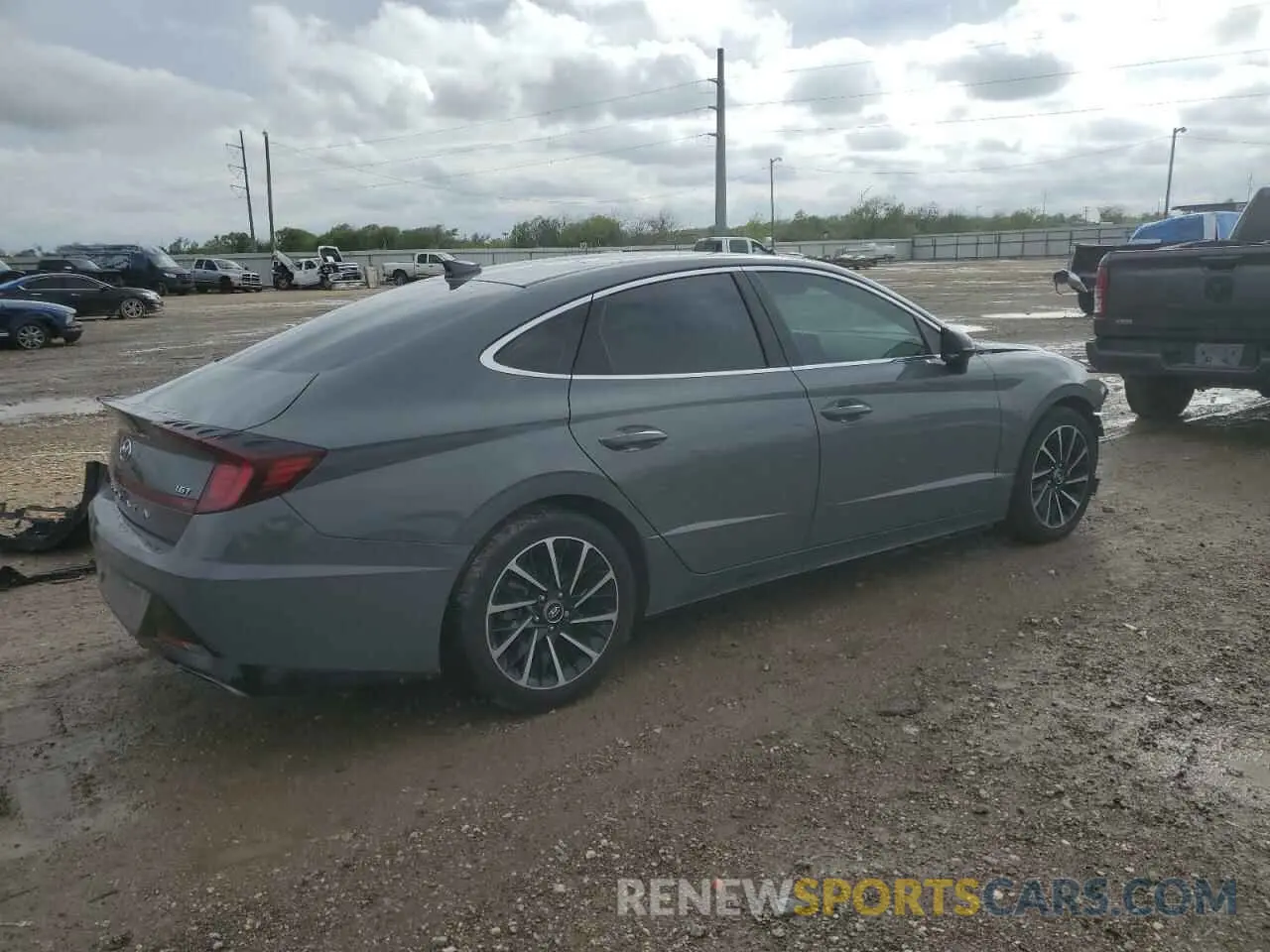 3 Photograph of a damaged car 5NPEJ4J22LH023586 HYUNDAI SONATA 2020