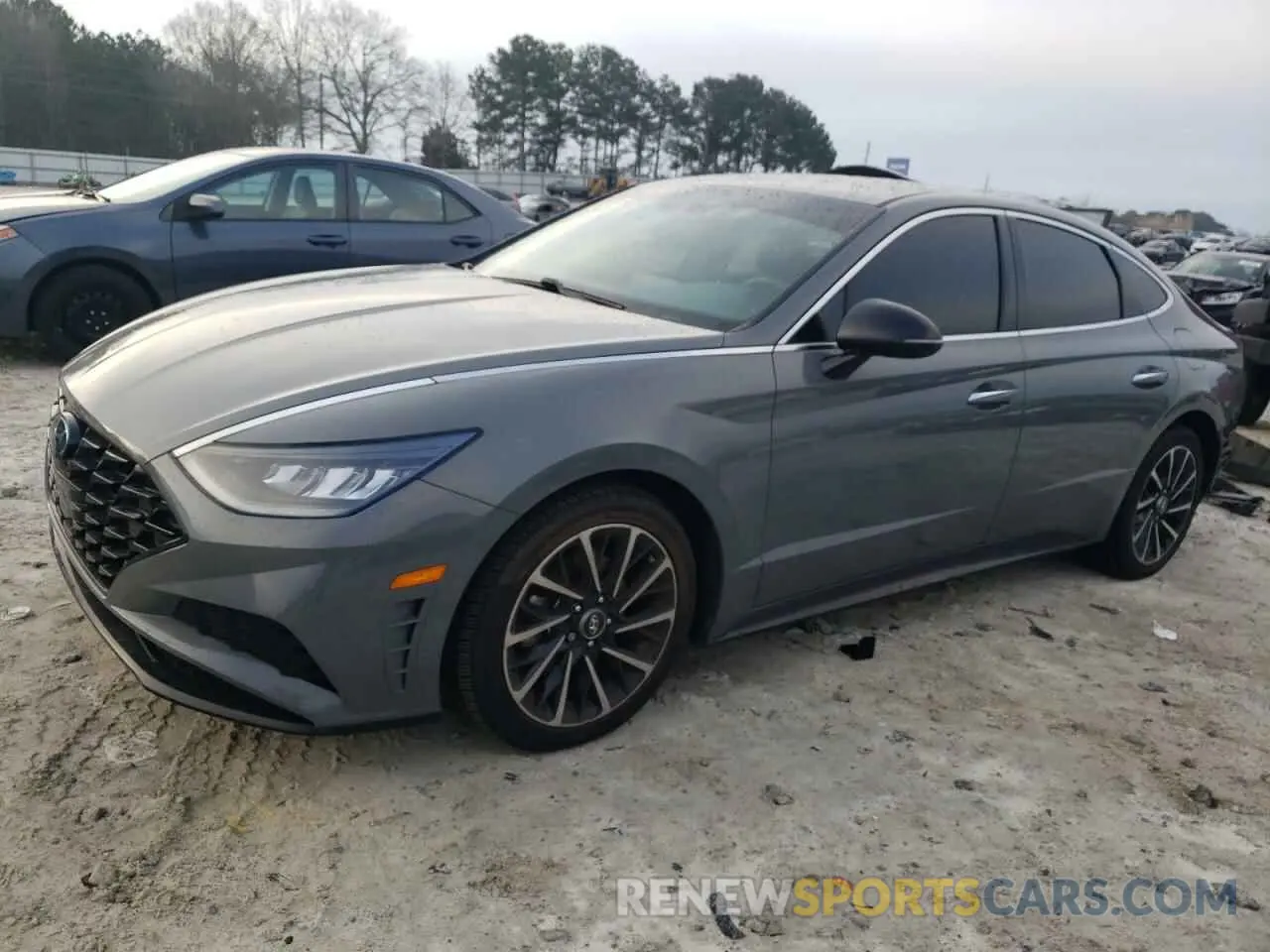 1 Photograph of a damaged car 5NPEJ4J22LH024270 HYUNDAI SONATA 2020