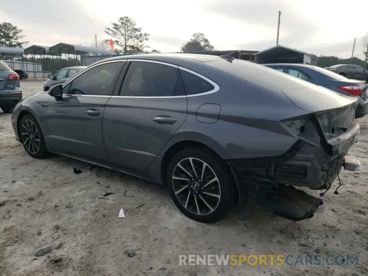 2 Photograph of a damaged car 5NPEJ4J22LH024270 HYUNDAI SONATA 2020
