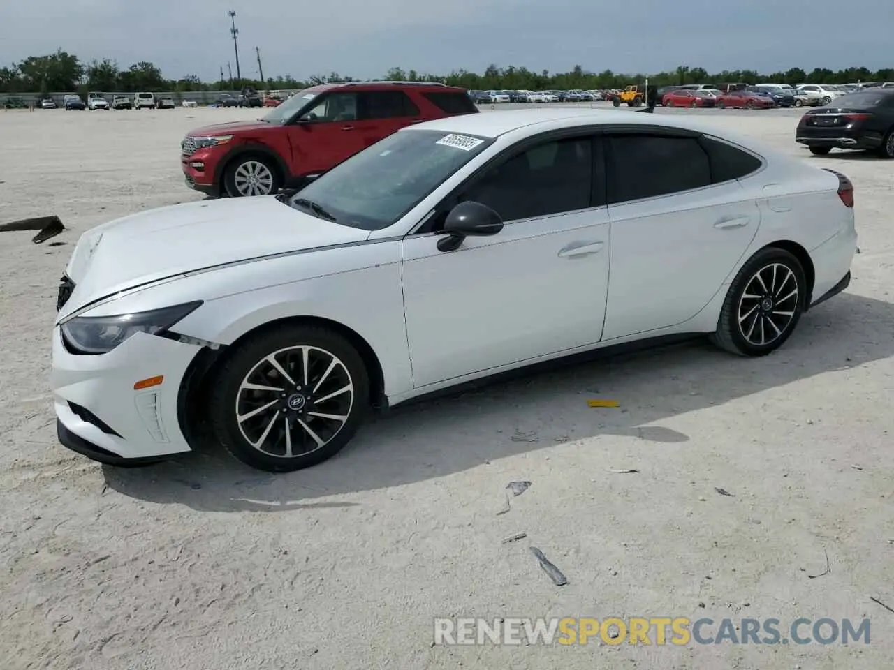 1 Photograph of a damaged car 5NPEJ4J23LH051557 HYUNDAI SONATA 2020