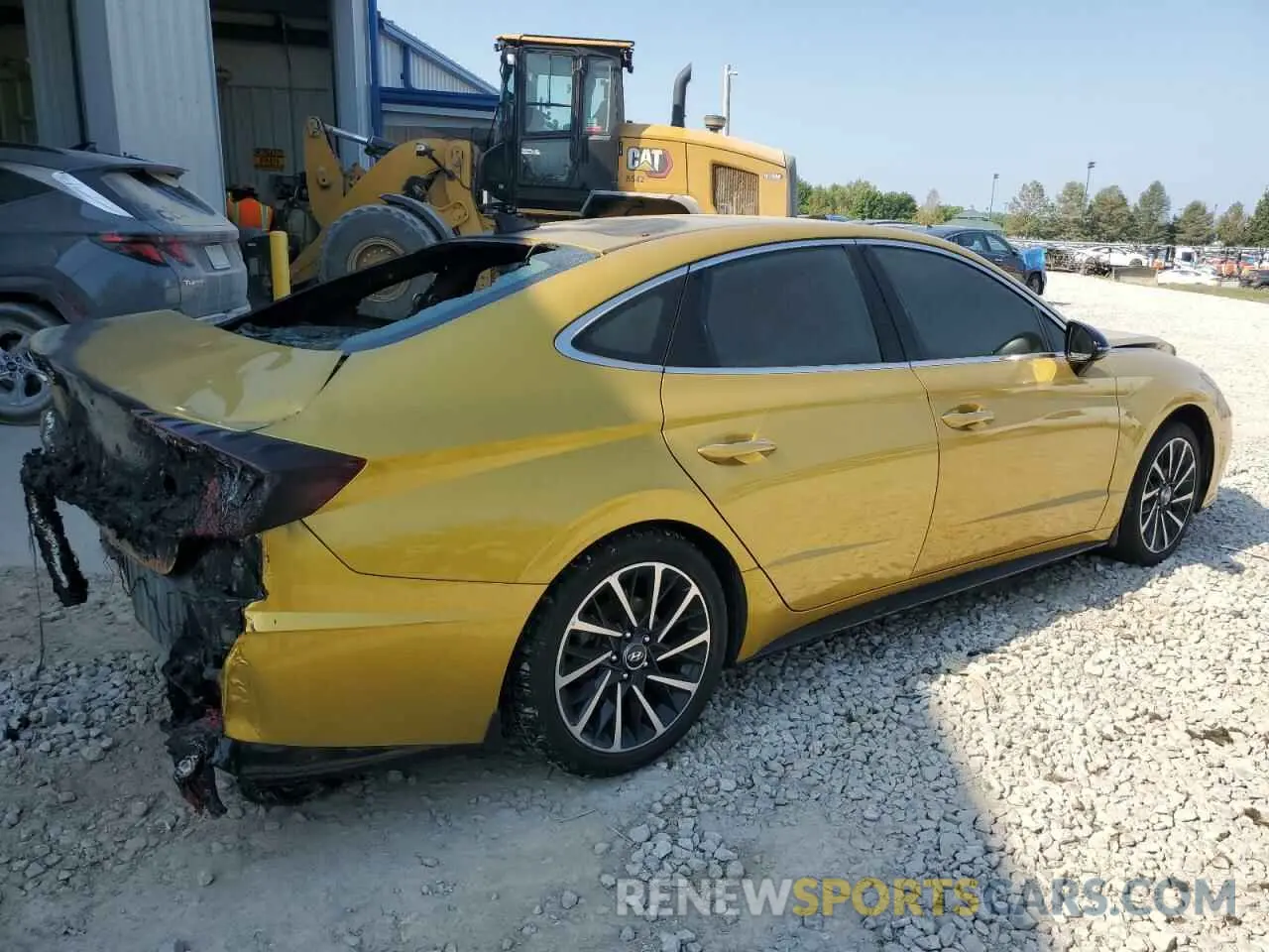 3 Photograph of a damaged car 5NPEJ4J23LH052319 HYUNDAI SONATA 2020