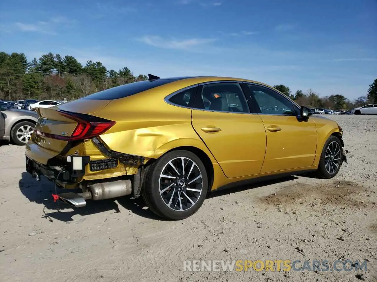 3 Photograph of a damaged car 5NPEJ4J24LH006403 HYUNDAI SONATA 2020