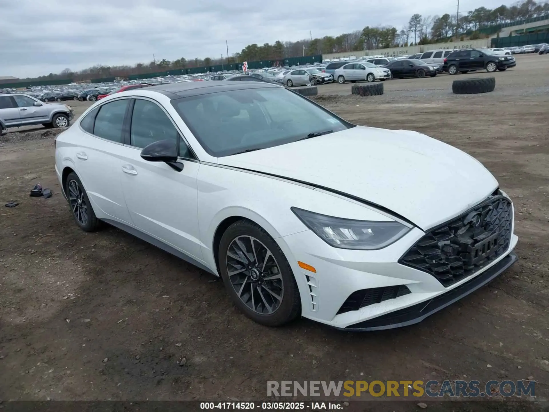 1 Фотография поврежденного автомобиля 5NPEJ4J24LH022679 HYUNDAI SONATA 2020
