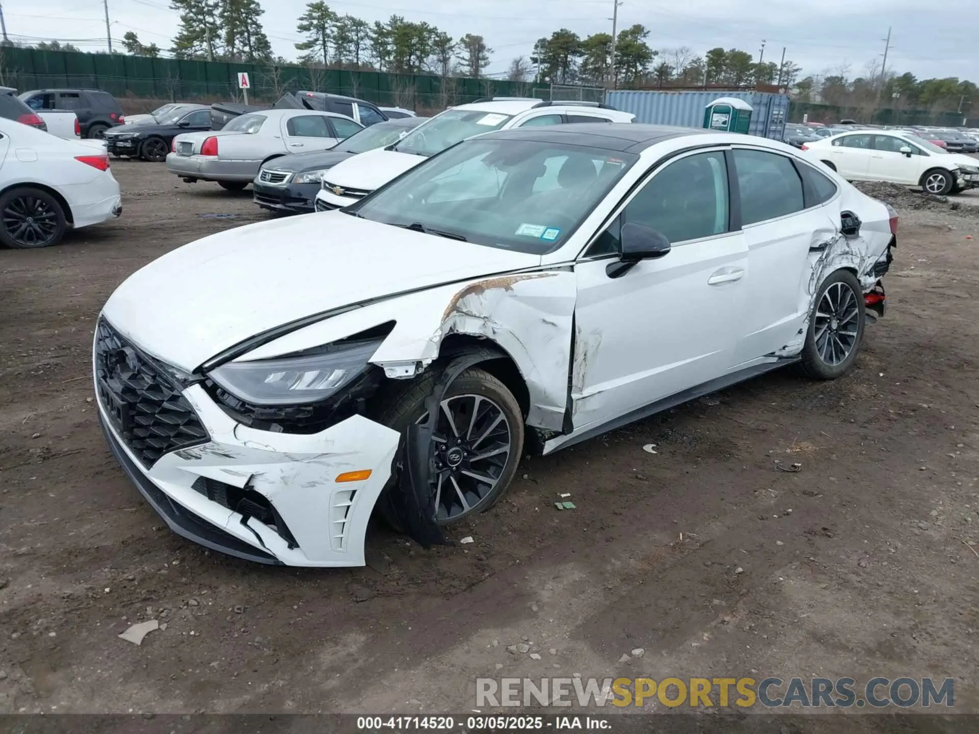2 Фотография поврежденного автомобиля 5NPEJ4J24LH022679 HYUNDAI SONATA 2020