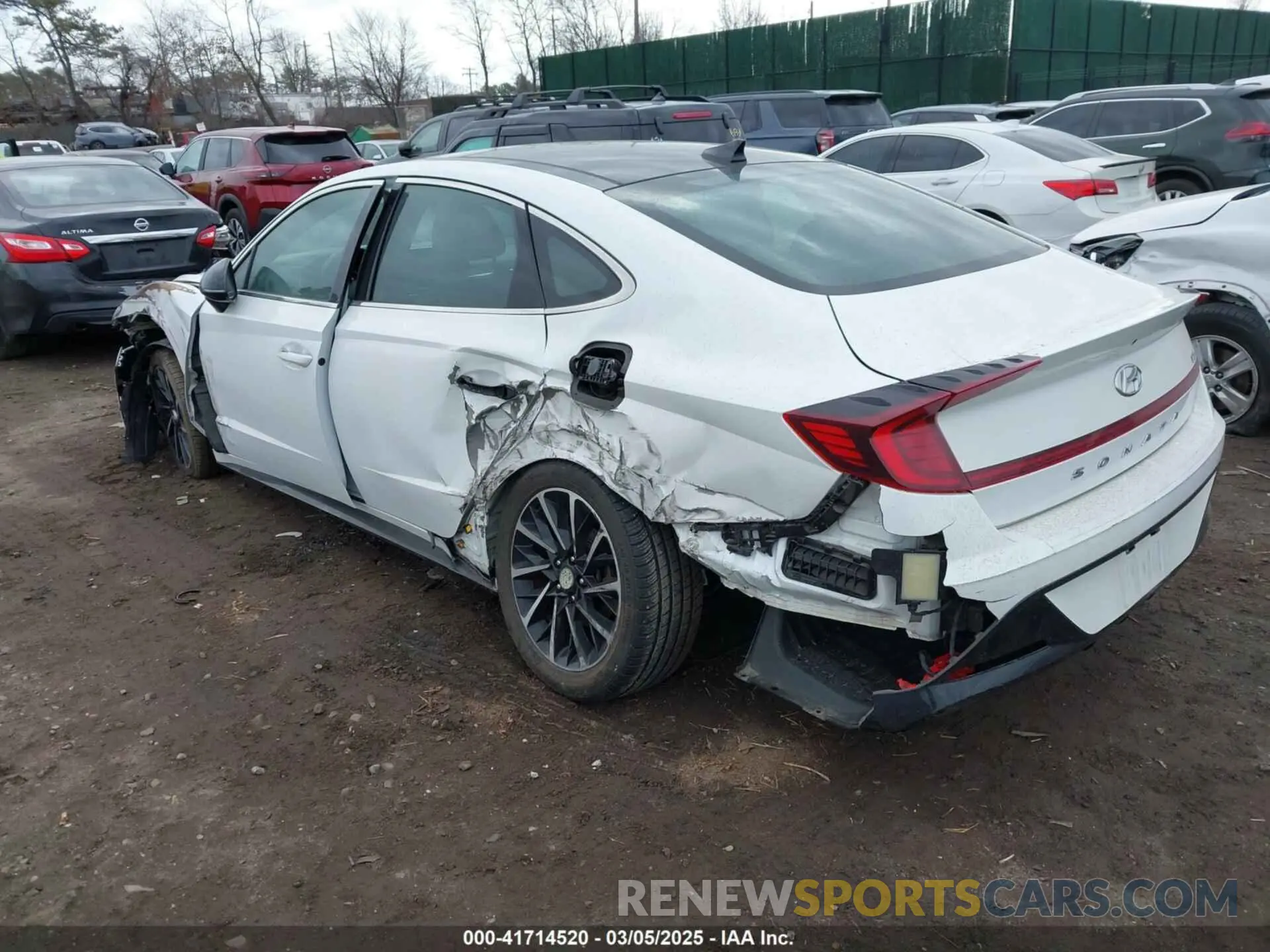 3 Фотография поврежденного автомобиля 5NPEJ4J24LH022679 HYUNDAI SONATA 2020
