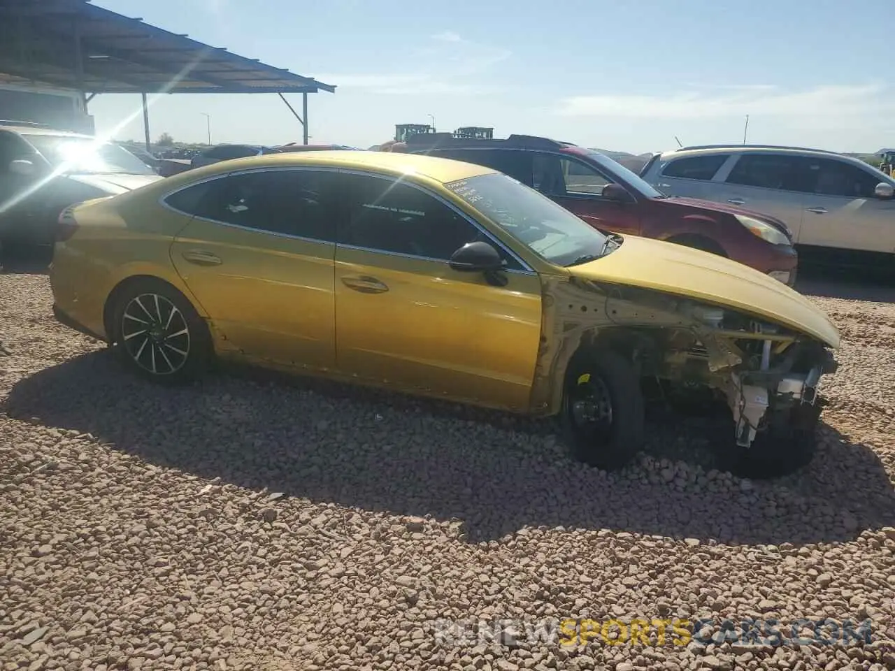 4 Фотография поврежденного автомобиля 5NPEJ4J24LH025632 HYUNDAI SONATA 2020