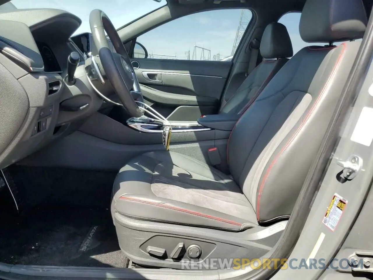 7 Photograph of a damaged car 5NPEJ4J24LH027171 HYUNDAI SONATA 2020