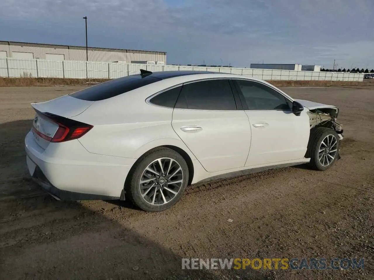 3 Photograph of a damaged car 5NPEJ4J24LH049154 HYUNDAI SONATA 2020