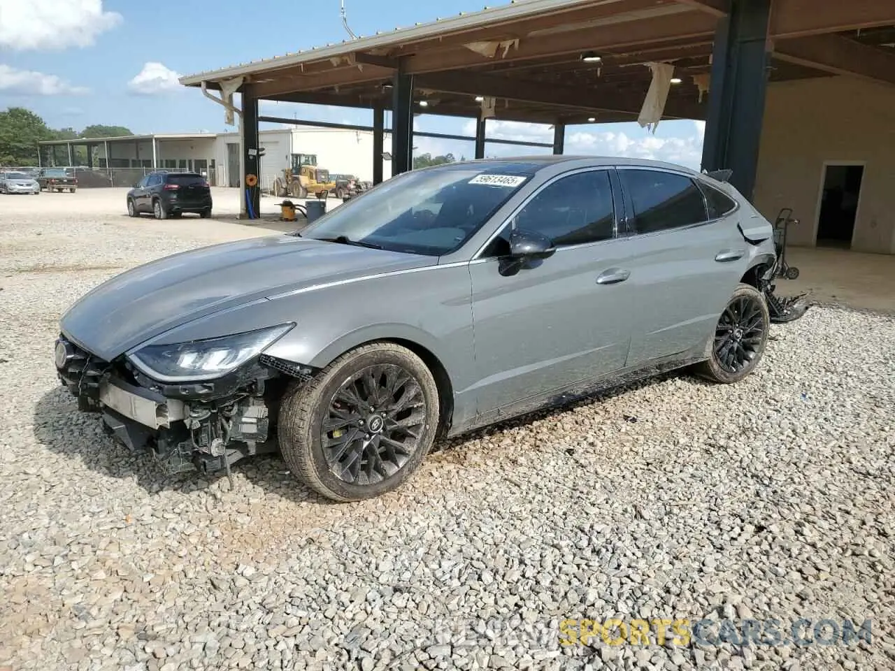1 Photograph of a damaged car 5NPEJ4J28LH025505 HYUNDAI SONATA 2020