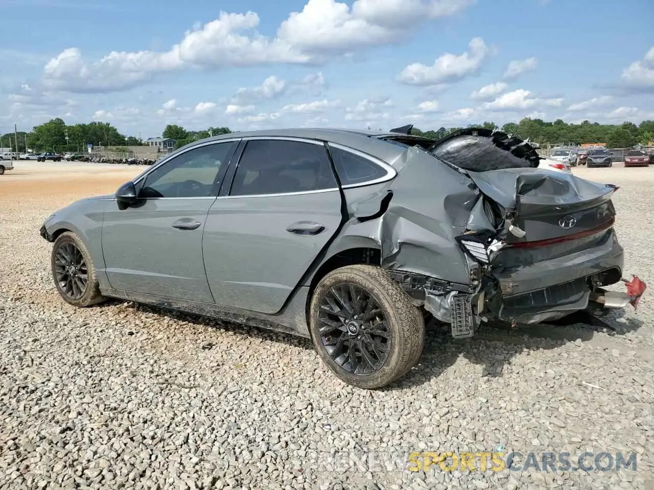 2 Photograph of a damaged car 5NPEJ4J28LH025505 HYUNDAI SONATA 2020