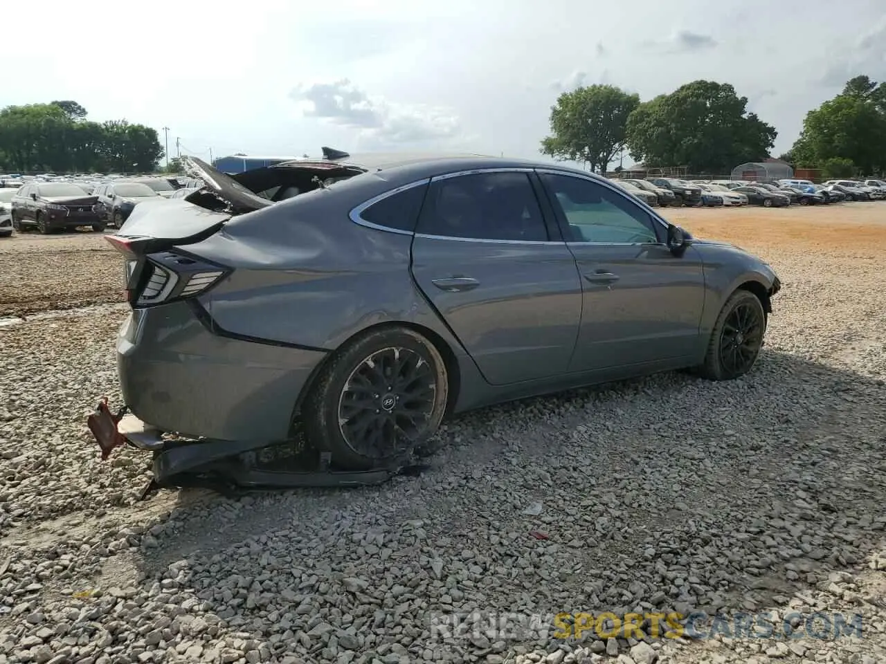 3 Photograph of a damaged car 5NPEJ4J28LH025505 HYUNDAI SONATA 2020