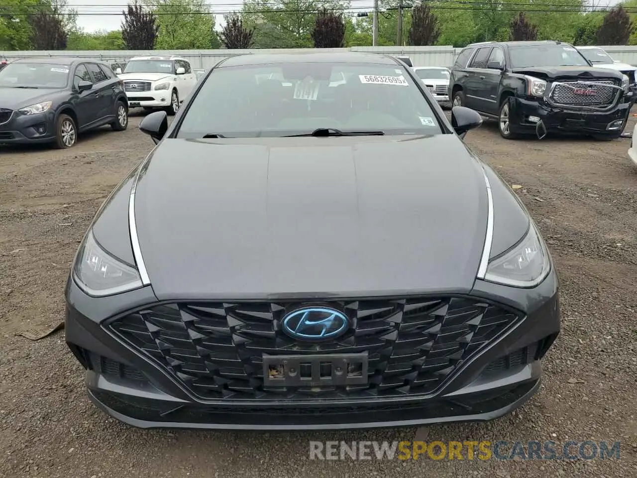 5 Фотография поврежденного автомобиля 5NPEJ4J29LH015842 HYUNDAI SONATA 2020