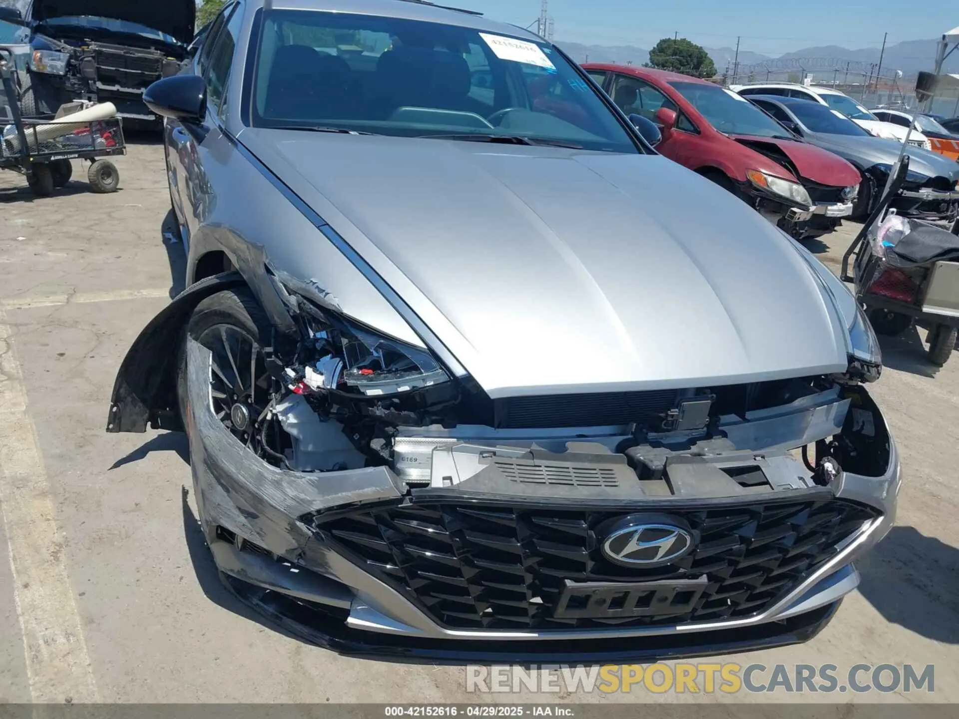 6 Фотография поврежденного автомобиля 5NPEJ4J29LH019387 HYUNDAI SONATA 2020