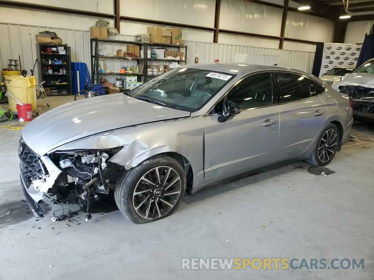 1 Photograph of a damaged car 5NPEJ4J29LH029014 HYUNDAI SONATA 2020