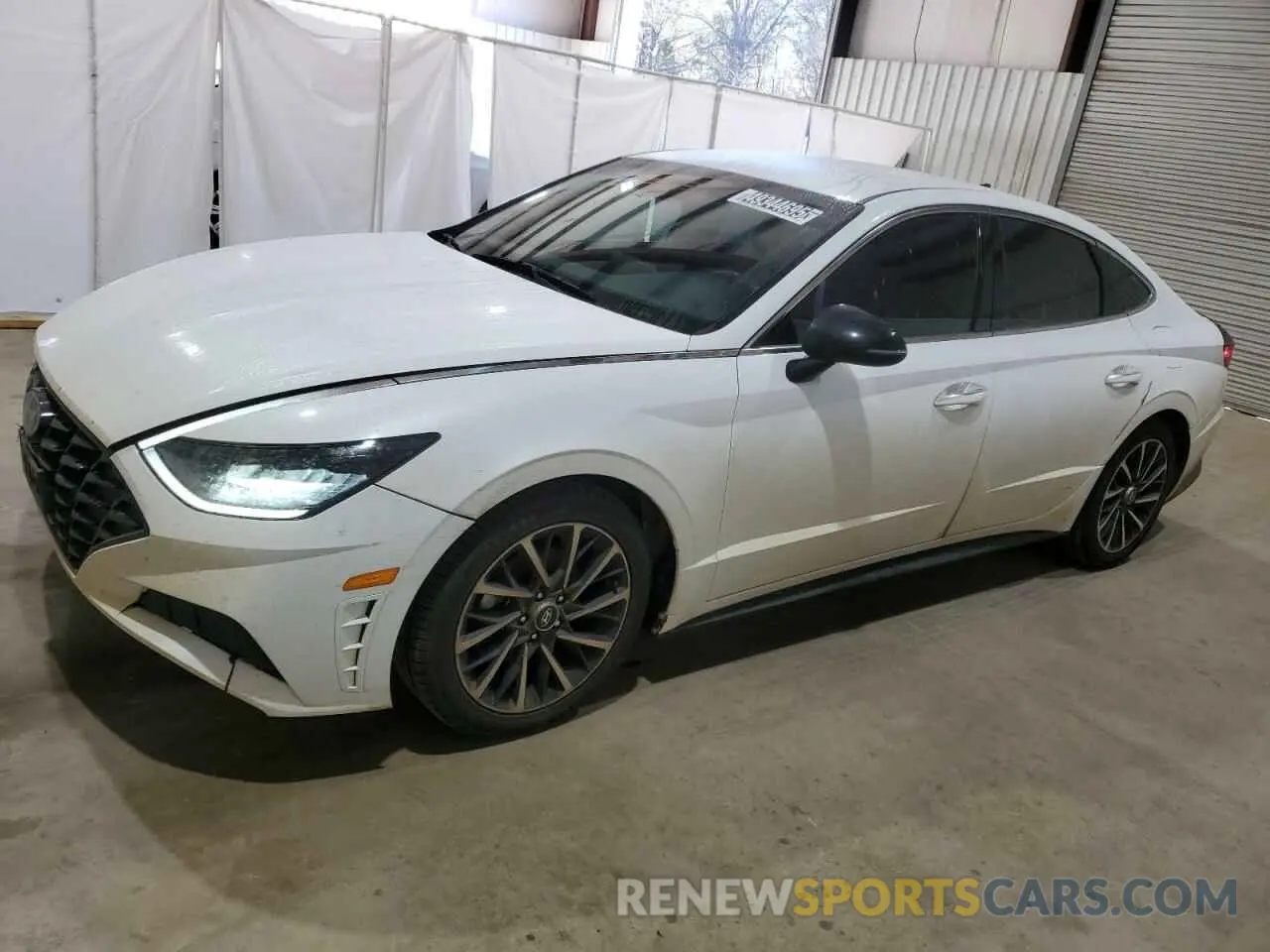 1 Photograph of a damaged car 5NPEJ4J29LH033841 HYUNDAI SONATA 2020
