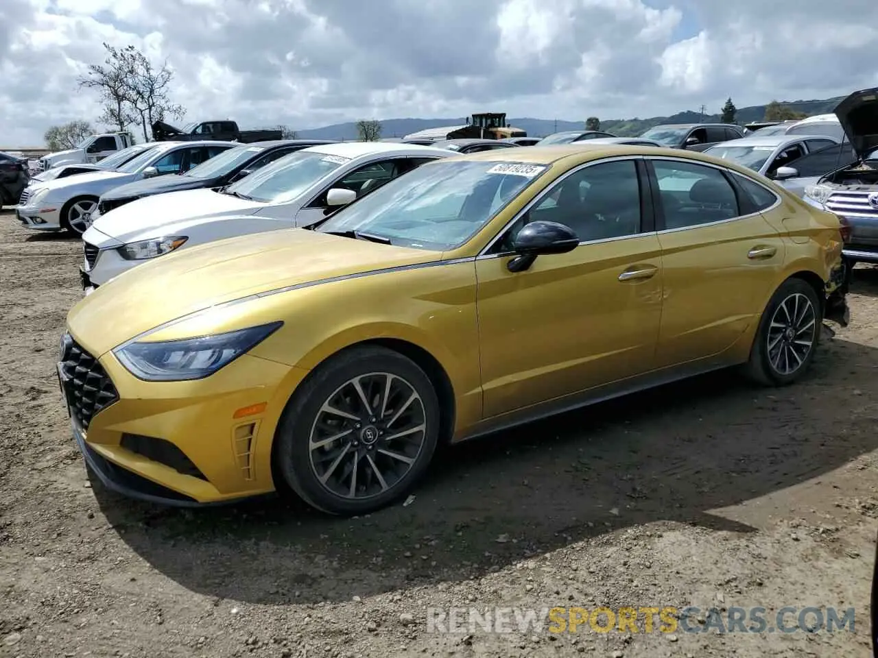 1 Фотография поврежденного автомобиля 5NPEJ4J2XLH020516 HYUNDAI SONATA 2020