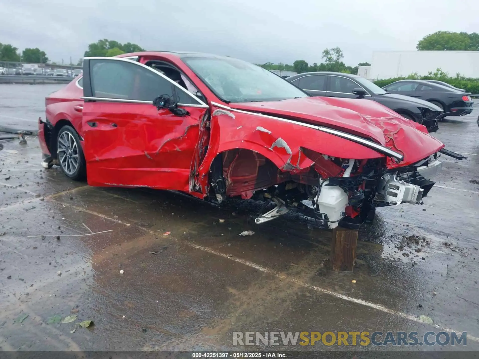 1 Photograph of a damaged car 5NPEJ4J2XLH034576 HYUNDAI SONATA 2020