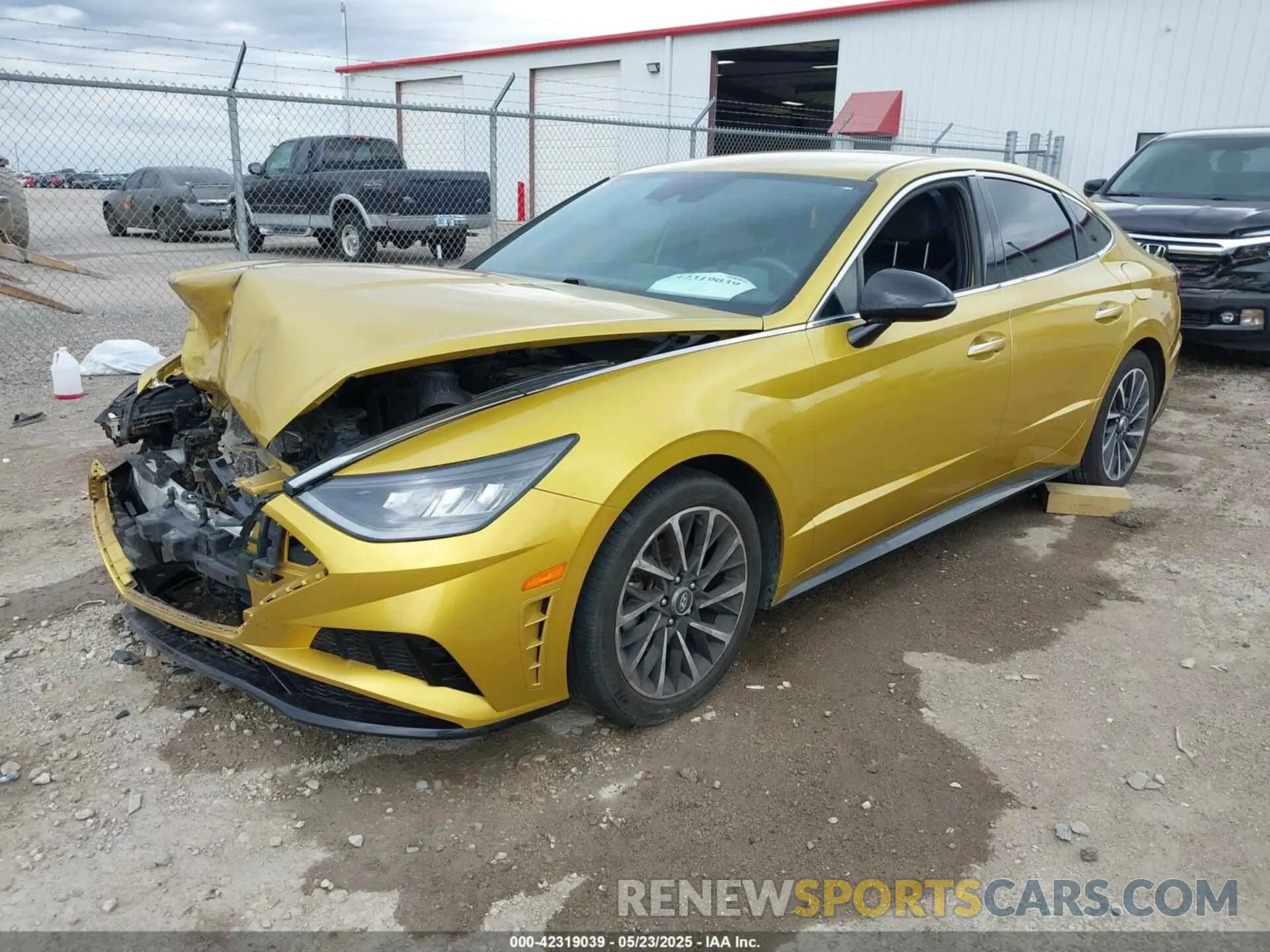 2 Photograph of a damaged car 5NPEJ4J2XLH034853 HYUNDAI SONATA 2020