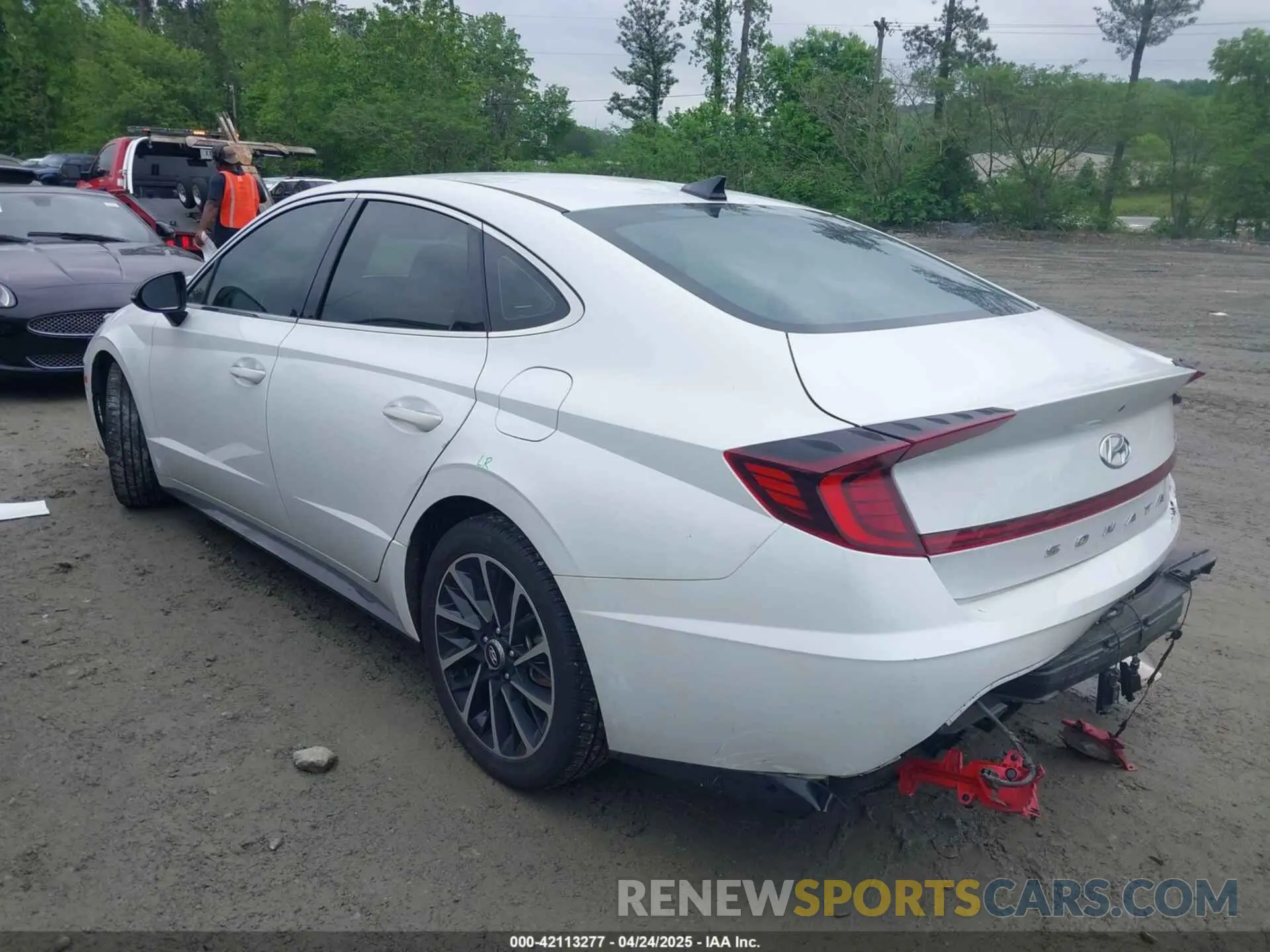 3 Фотография поврежденного автомобиля 5NPEJ4J2XLH044640 HYUNDAI SONATA 2020