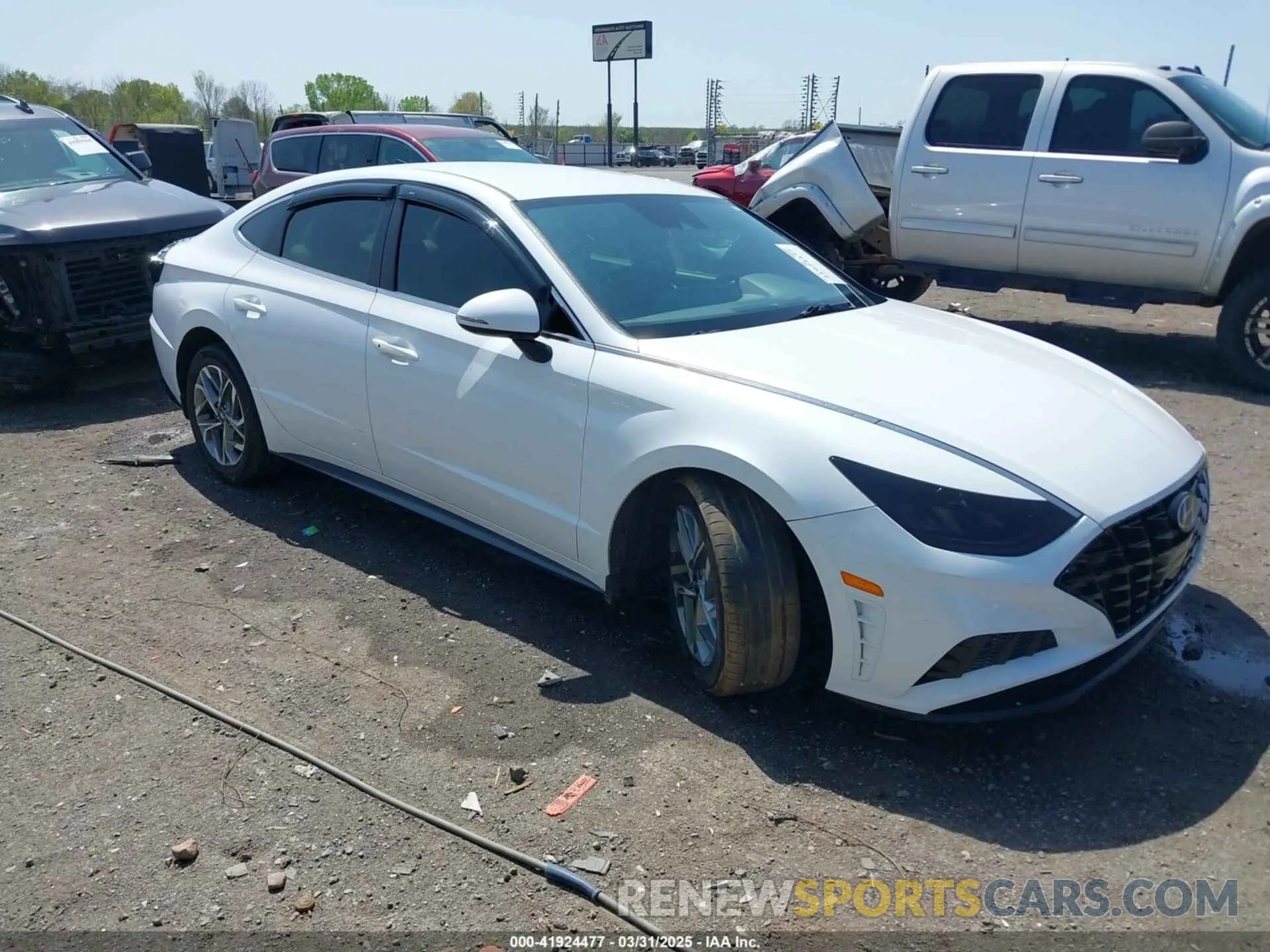 1 Фотография поврежденного автомобиля 5NPEL4JA5LH061797 HYUNDAI SONATA 2020