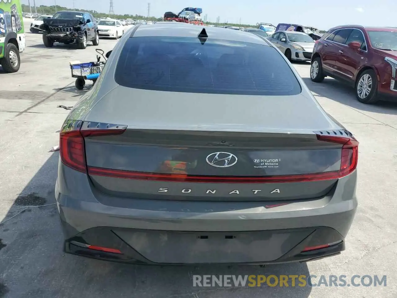 6 Фотография поврежденного автомобиля 5NPEL4JA6LH010969 HYUNDAI SONATA 2020